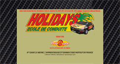 Desktop Screenshot of holidays.fr