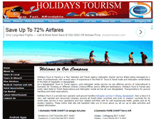 Tablet Screenshot of holidays.com.bd